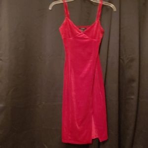 Red dress